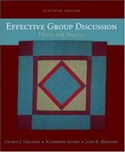 Tapa de Effective Group Discussion