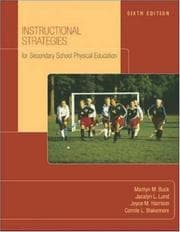 Tapa de Instructional strategies for secondary school physical education