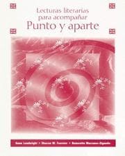 Tapa de Lecturas literarias para acompanar Punto y aparte