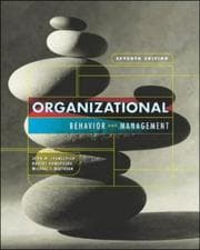 Tapa de Organizational behavior and management