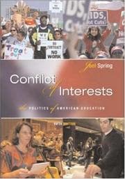 Tapa de Conflict of Interests