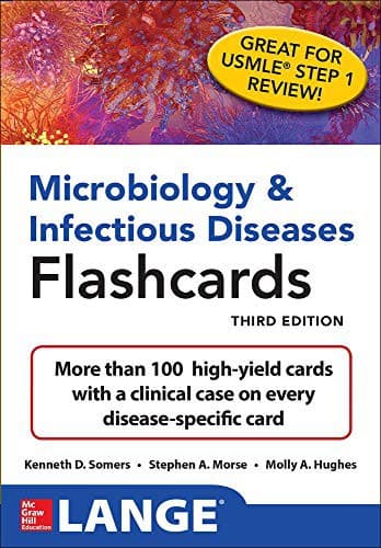 Tapa de Microbiology & Infectious Diseases Flashcards, Third Edition
