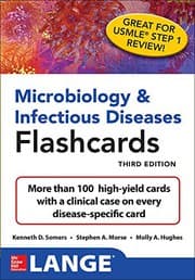 Tapa de Microbiology & Infectious Diseases Flashcards, Third Edition