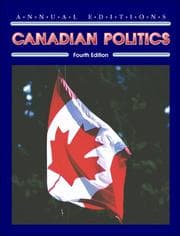 Tapa de Canadian politics