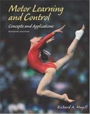 Tapa de Motor Learning and Control