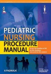 Tapa de Pediatric Nursing Procedure Manual