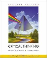 Tapa de Critical Thinking with Free Student CD and PowerWeb
