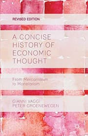Tapa de A Concise History of Economic Thought
