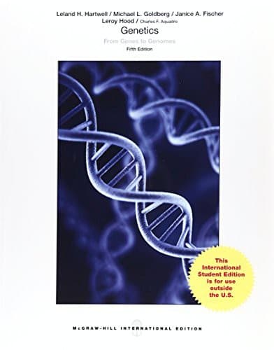 Tapa de Genetics From Genes to Genomes