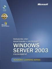 Tapa de Microsoft Official Academic Course