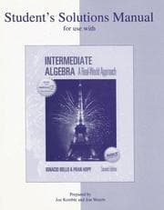Tapa de SSM f/u w/ Bello, Intermediate Algebra