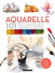 Tapa de Aquarelle 101 techniques pour apprendre et progresser