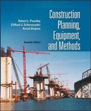 Tapa de Construction planning, equipment, and methods