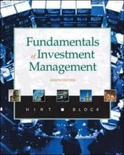 Tapa de Fundamentals Of Investment Management (Irwin Mcgraw Hill Series in Finance, Insurance and Real Estate)