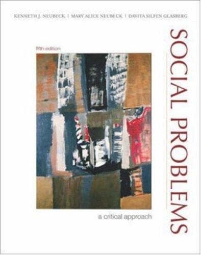Tapa de Social problems