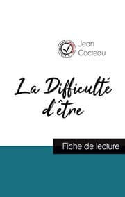 Tapa de La Difficulté d'être de Jean Cocteau