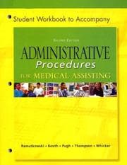 Tapa de Student workbook to accompany Administrative procedures for medical assisting