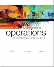 Tapa de Fundamentals of Operations Management with PowerWeb