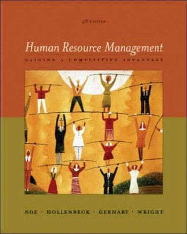 Tapa de Human Resource Management