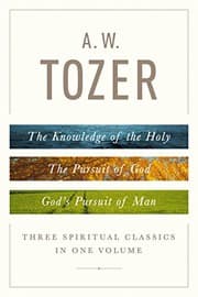 Tapa de A. W. Tozer : Three Spiritual Classics in One Volume