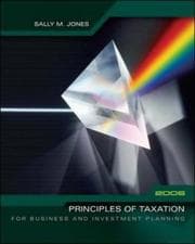 Tapa de Principles of Taxation for Business & Investment Planning