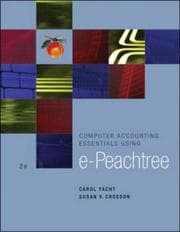 Tapa de Computer Accounting Essentials Using EPeachtree