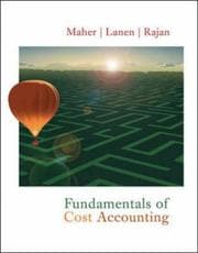 Tapa de Fundamentals of cost accounting