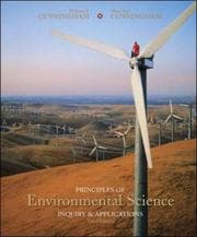 Tapa de Principles of environmental science