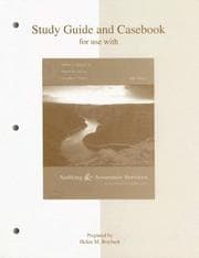 Tapa de Study Guide and Casebook for use with Auditing And Assurance Services