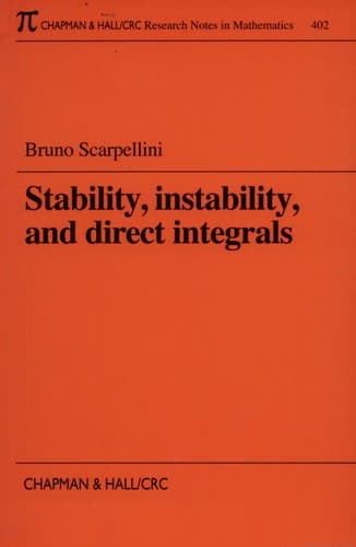Tapa de Stability, instability, and direct integrals