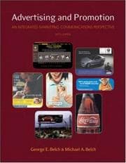 Tapa de Advertising and Promotion w/ Adsim