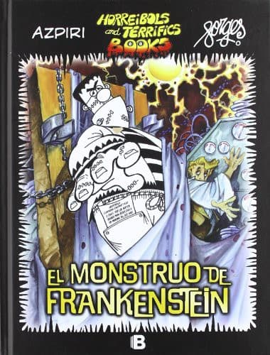 Tapa de El monstruo de Frankenstein