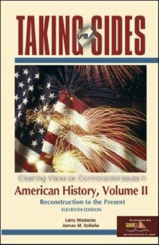 Tapa de Taking Sides American History