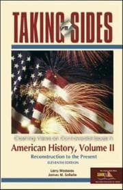Tapa de Taking Sides American History