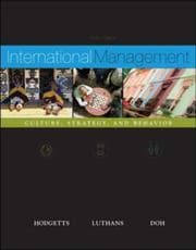 Tapa de International management