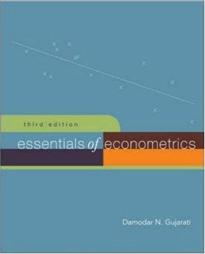 Tapa de Essentials of Econometrics + Data CD