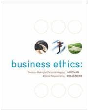 Tapa de Business ethics