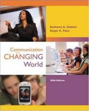 Tapa de Communication in a Changing World with Student CD-ROM 2. 0 and PowerWeb