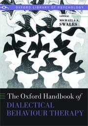 Tapa de Oxford Handbook of Dialectical Behaviour Therapy