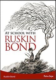 Tapa de At School with Ruskin Bond