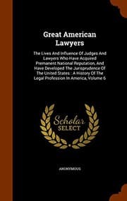 Tapa de Great American Lawyers