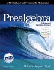 Tapa de Prealgebra (Streeter Series in Mathematics)