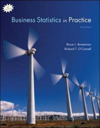 Tapa de Business Statistics in Practice with student cd