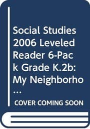 Tapa de SOCIAL STUDIES 2006 LEVELED READER 6-PACK GRADE K.2B
