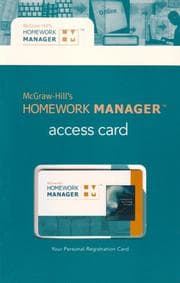 Tapa de McGraw-Hill's Homework Manager Access Card to accompany FAP 18e