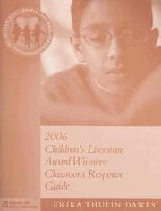 Tapa de Award Winners Classroom Response Guide, 2006 (McGraw-Hill Teacher Resource)