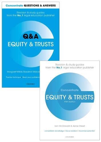 Tapa de Equity & Trusts Revision Pack 2016
