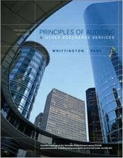 Tapa de MP Principles of Auditing and Other Assurance Services with Updated Chapters 5, 6 And 7