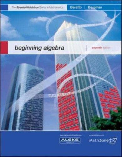 Tapa de MP Beginning Algebra (The Streeter Series)