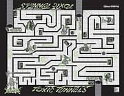 Tapa de Number Worlds, Toxic Tunnels Board Game